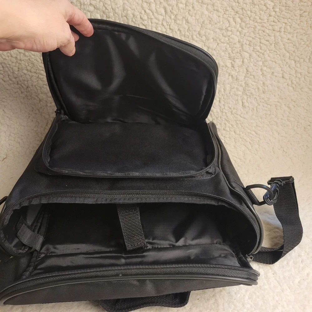 BenQ Black Projector Carrying Case Shoulder Bag Padded Electronics Travel Bag